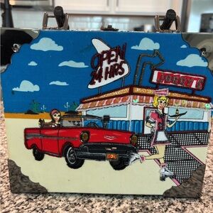 Retro Diner Themed Handbag